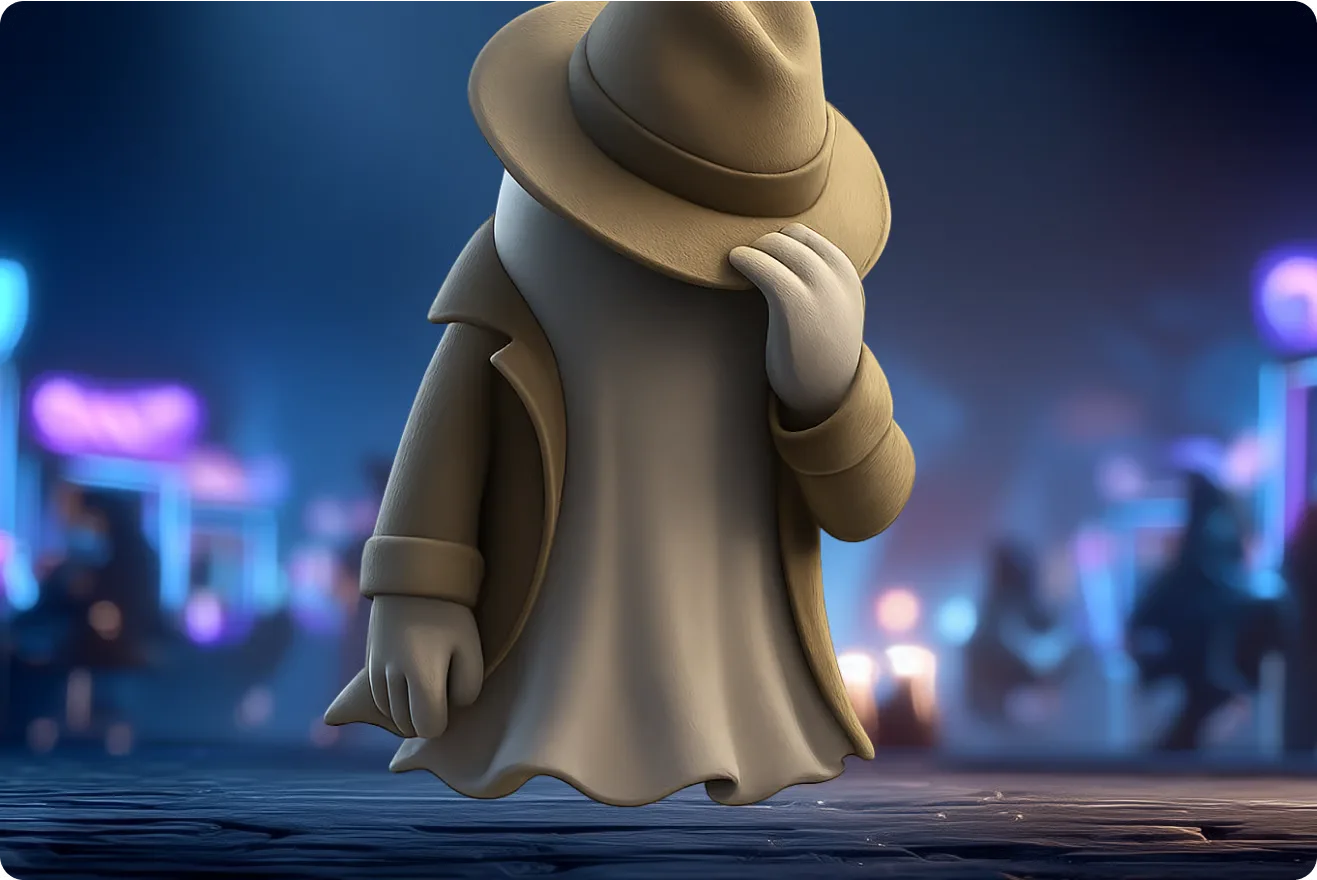 The Spookino ghost keeping a discreet eye on fair play at the tables